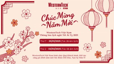 WesternTech Việt Nam thông báo lịch nghỉ Tết Ất Tỵ 2025