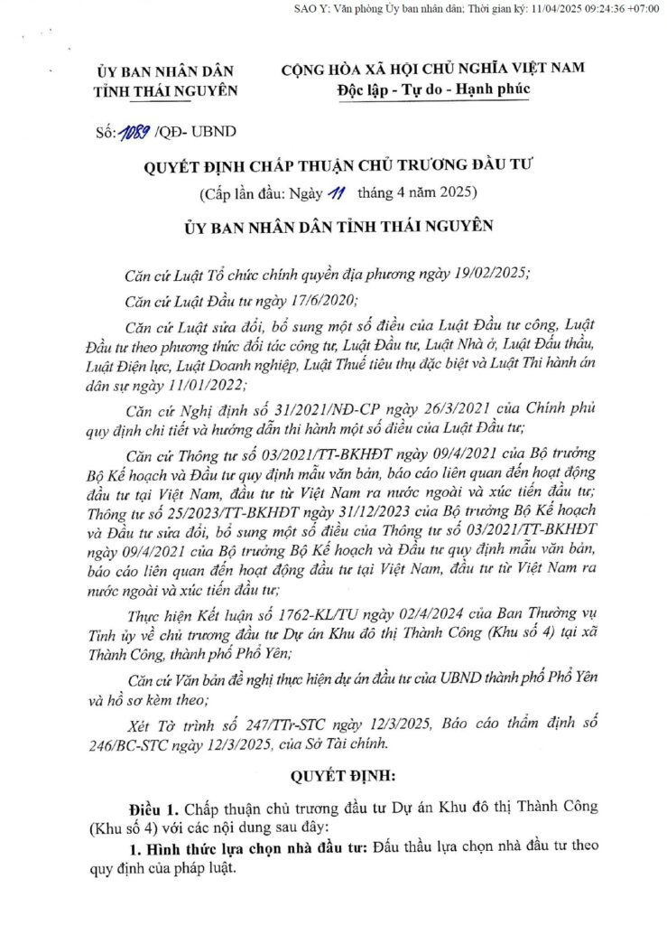 Khu Đô Thị Thành Công