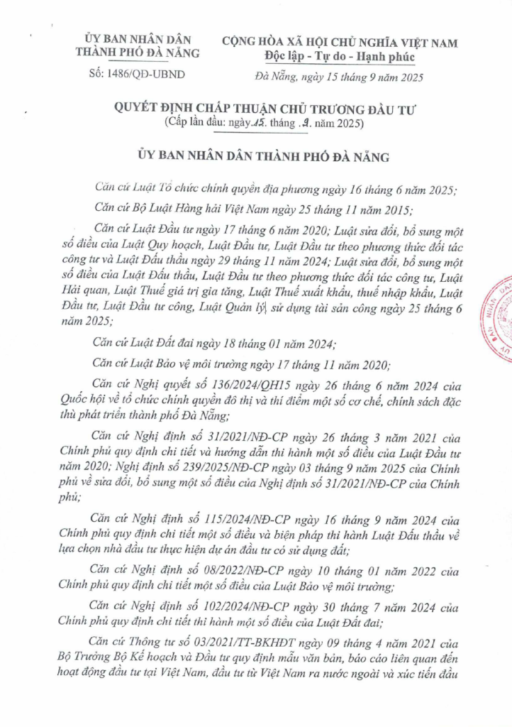 bến cảng container Liên Chiểu